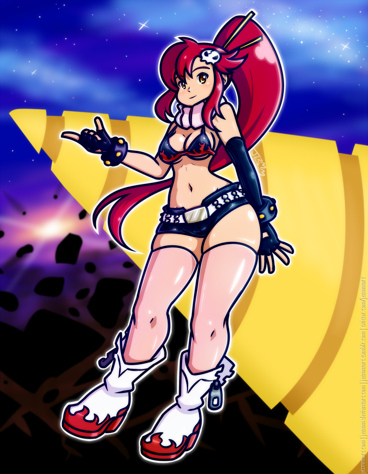 Absolutely ridiculous that I've never drawn Yoko before today.

 [Click/tap image to view best quality] [More: Fan Art |...