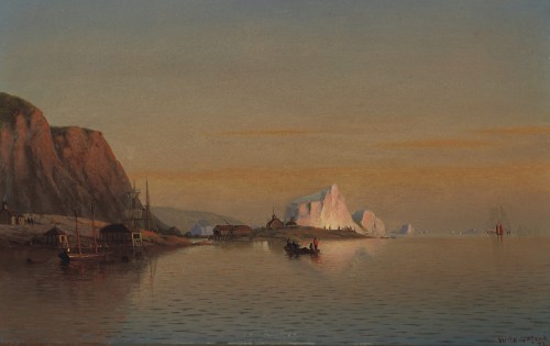 geritsel:William Bradford - Arctic paintings with nostalgic amounts of ice