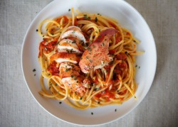 lets-just-eat:  Lobster Diavolo