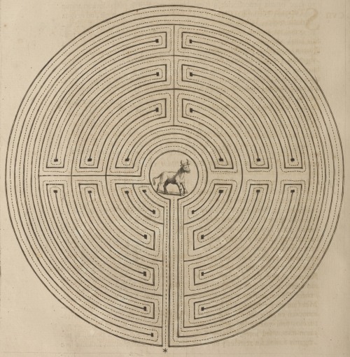 magictransistor:Athanasius Kircher. Ichnographia Labyrinthi Ægyptiaci. 1679. 