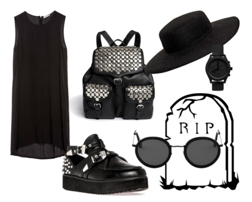 danasdinnertable:Summer Goth, “A Black Celebration”. We’re nearing mid-August, the hottest (or for s
