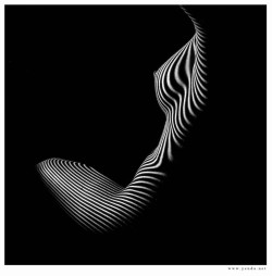 erotismus:  Slide projection - stripes 9