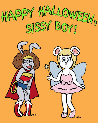 Happy Halloween by rocketXpert From one of my online friends, a very talented artist and fellow perv