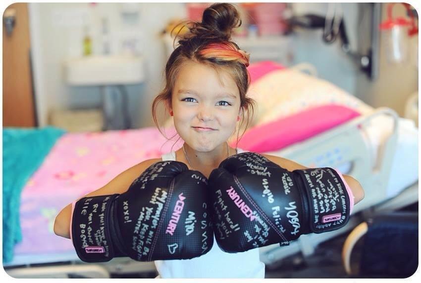 stunningpicture:  My neighbors daughter is fighting cancer for the 2nd time. This
