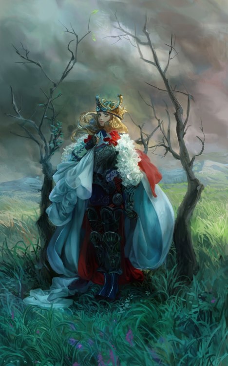 leseanthomas:  I met Saskia online about 7 years ago. She was just a young student, primarily painting. Blown away by her work, I commissioned her to collaborated on several pieces together. She has since grown into an unthinkable creature of illustrious