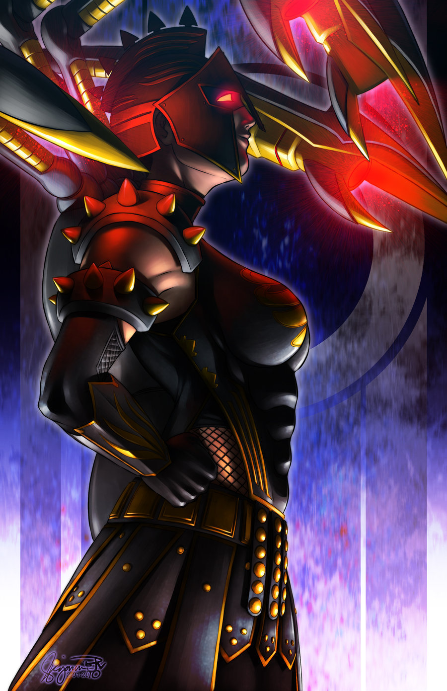 fantasy-scifi:  Kim Paler Roman Armor by FireBrandi