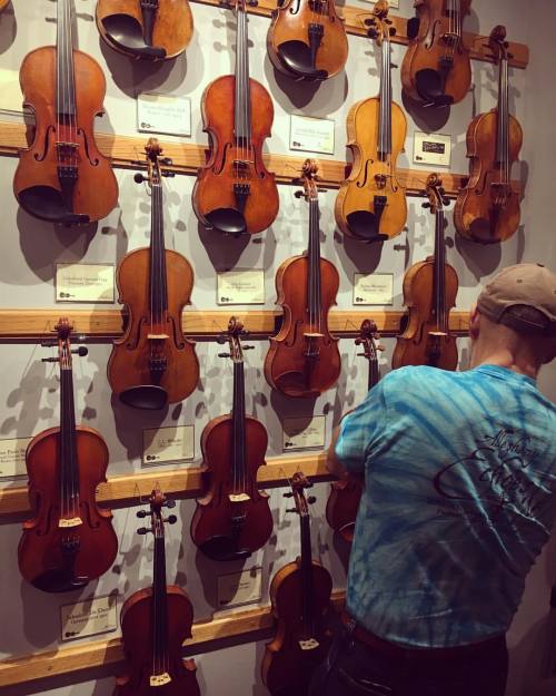 <p>Last night’s camp field trip to The Violin Shop reminded me that I didn’t get a chance to do a #thankfulthursday this week so I’m implementing my backup plan, #satisfiedsaturday  Having a place to send my instruments where I trust and know that each person there wants me to be able to make music (which is my job AND my passion) with my tools in the best shape possible is a comfort beyond measure. They never make me feel silly for not knowing how things work. They never make me feel difficult if I’m not quite happy with something the first time around. And they always make me feel welcome. Thank you, gentlemen and ladies, for making every fiddle sound great and every fiddle player feel like a million bucks. #fiddle #luthier #theviolinshop @cleliahart @brianosonfun @tylerandal @theviolinshop @aprilcarpie  (at The Violin Shop)</p>