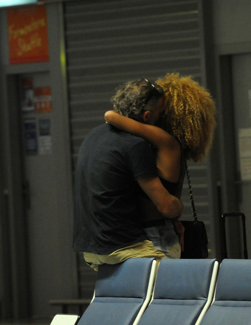 damn–daddy:  Vincent Cassel & Tina Kunakey