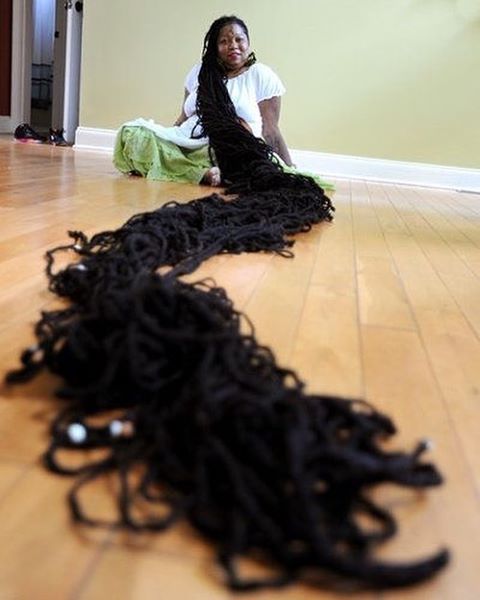 WOWzers! Long locs don&rsquo;t care | www.2FroChicks.com &mdash;&mdash;&mdash;&m