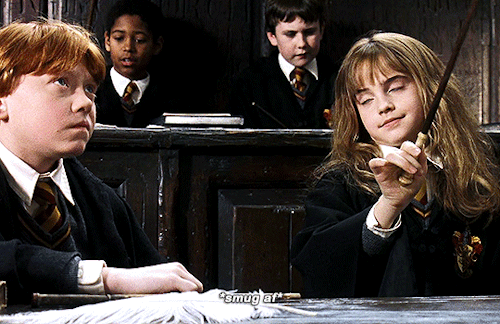 hermionegrangers: Me? Books and cleverness. There are more important things: friendship and bravery.