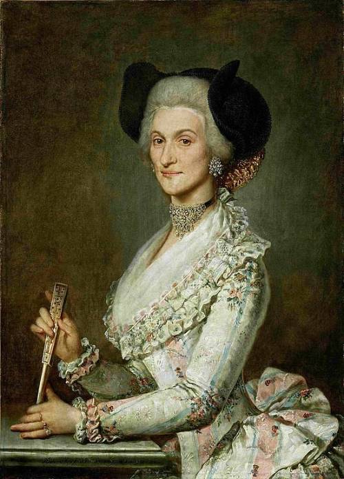 jeannepompadour:Portrait of a woman from Salzburg by Barbara Krafft, 1795