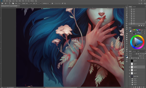 kiranightart: Finally finished my very first timelapse video/tutorial! And in time for my birthdayyy