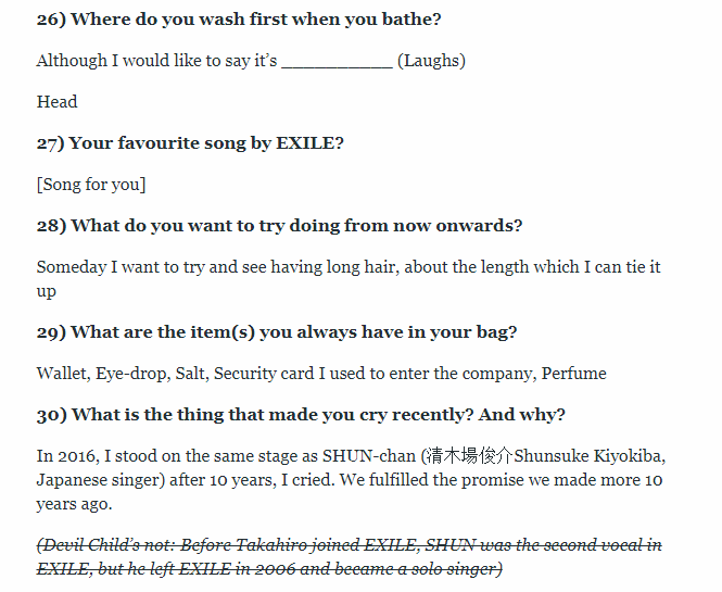 Exile Tribe Appreciator Gekkan Exile 100 Question Answers Exile Exile Tribe Appreciator Gekkan Exile 100 Question Answers Exile