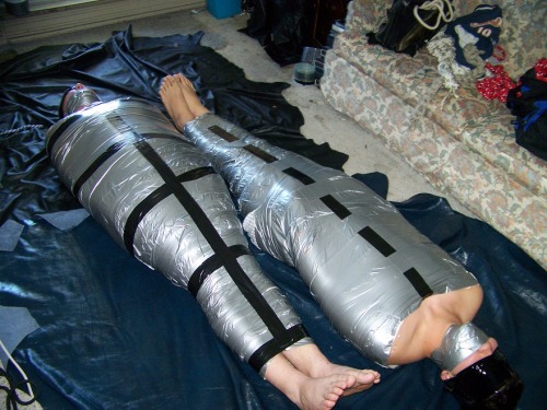 dtboy22:  Double Duct Tape Mummy! 