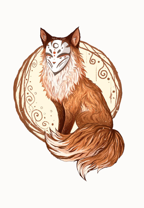 evermore-grimoire: The Evermore Grimoire: CreaturesKitsune (狐, キツネ) are foxes that possess supernatu