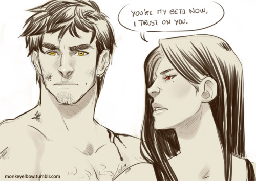 My Vision Of Derek Hale’s Parents When They’re More Younger. In  my Version, Derek’s Father Was