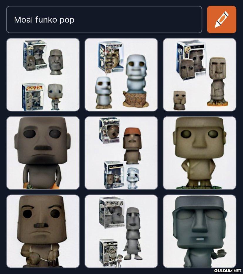 Moai funko pop BOUFpY...