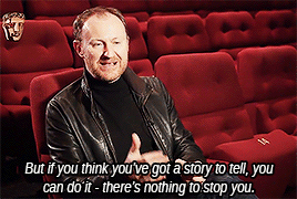 enigmaticpenguinofdeath:Mark Gatiss on advice to prospective writers [x]