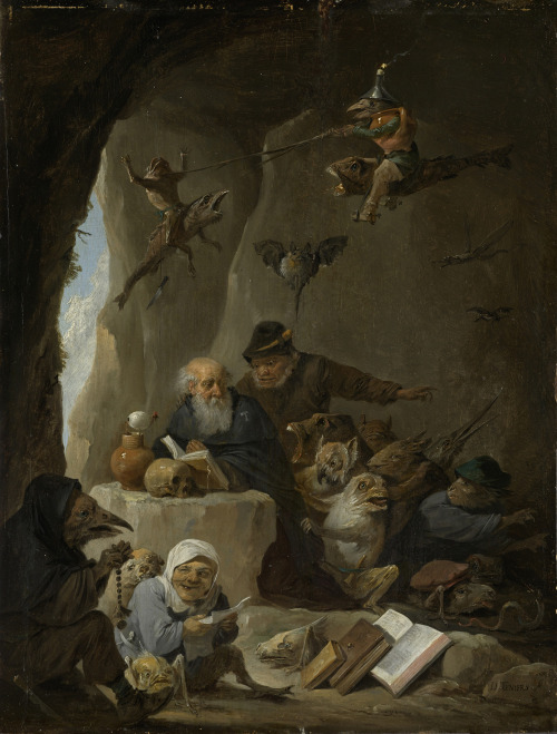 The Temptation of St. Anthony, 1640 ~ by David Teniers the Younger&hellip; 