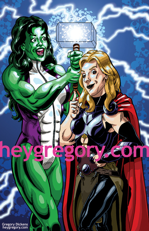 Thor helps She-Hulk feel a little more worthy.
