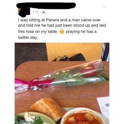 hifructozecornsyrup:  biscaynesugar:  sassysugarnyc:  siliconvalleysb:  sassysugarnyc:  yanaxbabe:  biscaynesugar:  sfsgrbby:  Saw this on my Facebook feed. He was stood up because he thought Panera was an appropriate choice for a date. Vanillas these