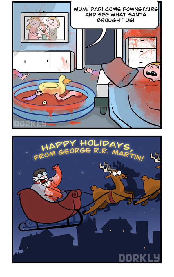 dorkly:  I’m Dreaming of a Red Christmas 