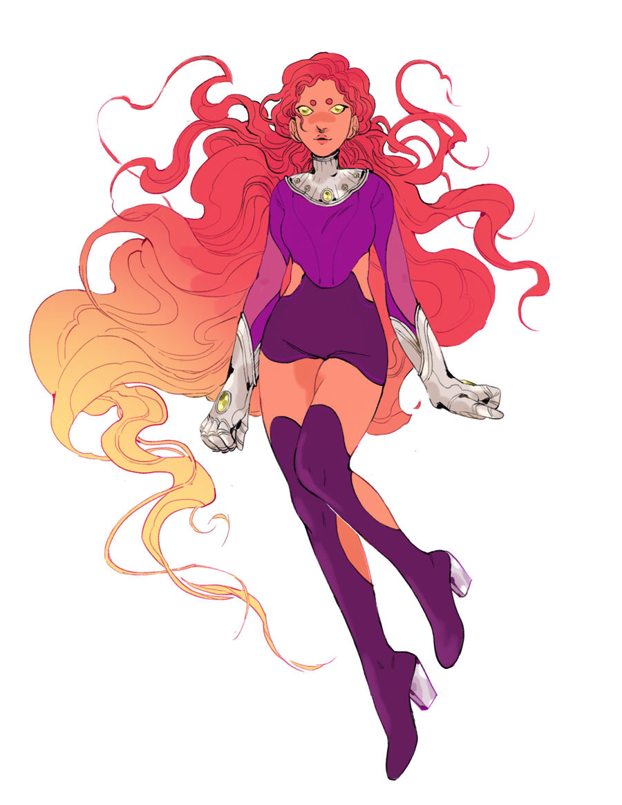 ofalldimensions:  yeah, there’s more starfire designs. there’s always more! the