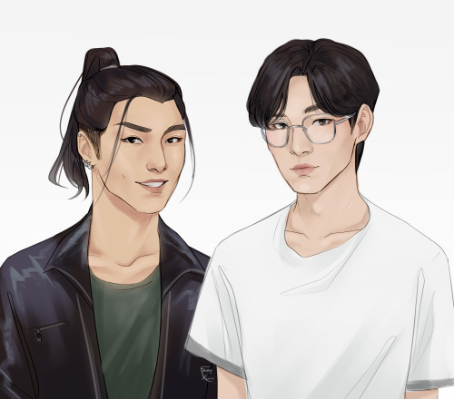 some mdzs ships and modern!xuexiaoother artworks are on my twitter!!
