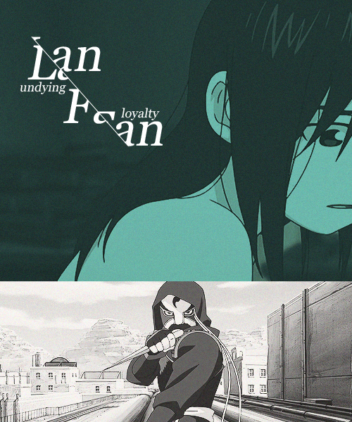 scythesenju:  fma meme: character you grew to love↳ lan fan (4/4) &ldquo;a