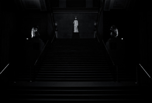 Invited to AscendSouth Stairs of the British Museum, with the Townley Caryatid centre.