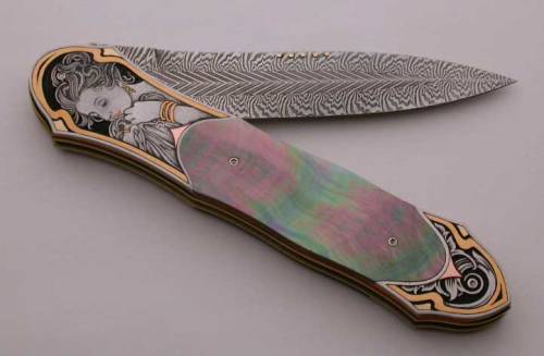 faeriegoth: Art Nouveau Knife by Tim George