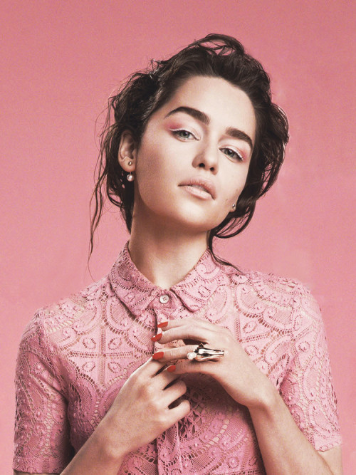 boleye:  Emilia Clarke for Flare magazine adult photos