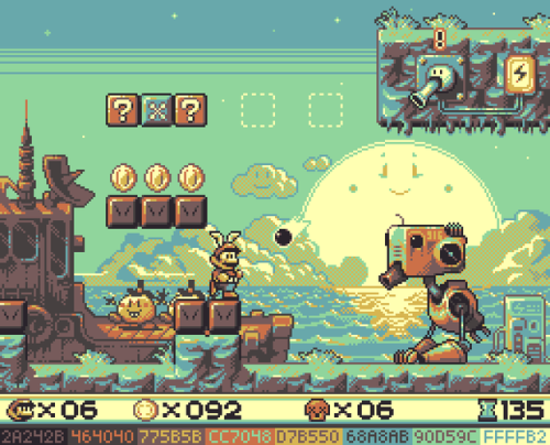 XXX pixelartus:  Super Mario Land 2 (Mockup)Pixel photo