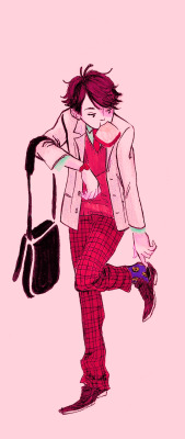 oikawatootru:  gotta look cool for school ☆～（ゝ。∂）