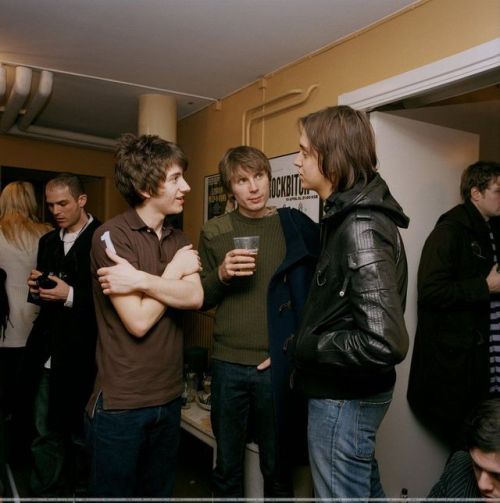 Alex Turner, Alex Kapranos and Julian Casablancas