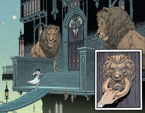 Gabriel Rodriguez interior art from Sandman Universe: Locke & Key #1 (2021)