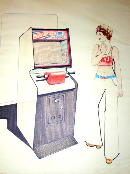 70sscifiart:    “In the 70s, Atari clearly had a vision of what the arcades of the future would look like.”