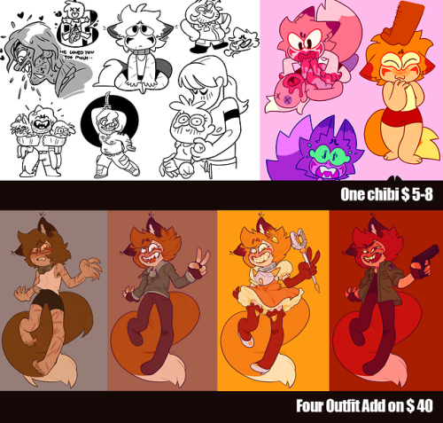 OPEN COMMISSIONHeya guys I finally open the commission! Payment will be through paypal only! Feel fr