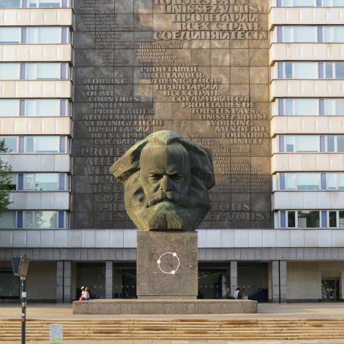 Chemnitz after the Kosmos concerts.Formerly known as Karl-Marx-Stadt, this ex-DDR city has actually 