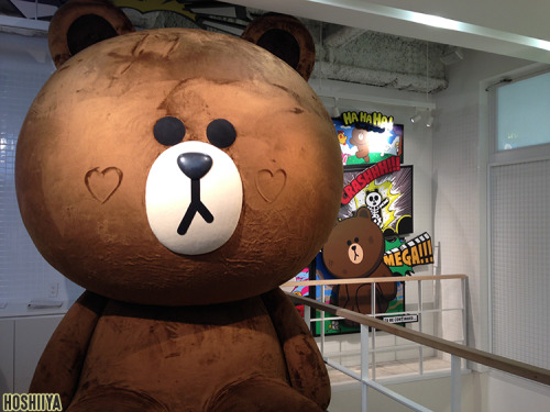 The Line Friends Store in Harujuku sells original goods featuring the mascots from the popular socia