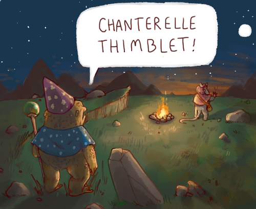 iguanamouth:  do . do y ou mean. this toad and, this possum because this whole thing