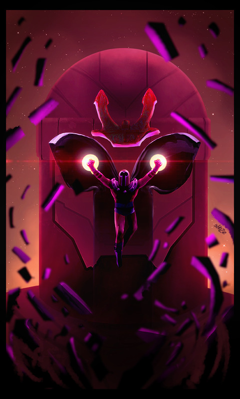 johnny-dynamo:  Magneto, by Shoze