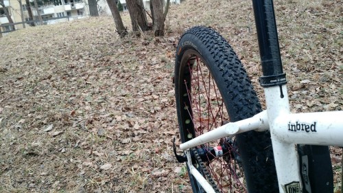 k4ttfot:  Newly built wheels!