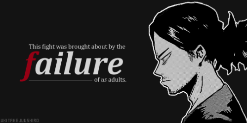 ukitakejuushiro:“Young Bakugo felt guilty about my retirement, thinking that he caused it… Bearing the full weight of burden, he still faced the exam… and consequently, his inferiority complex erupted.Without realizing it, we neglected to care for