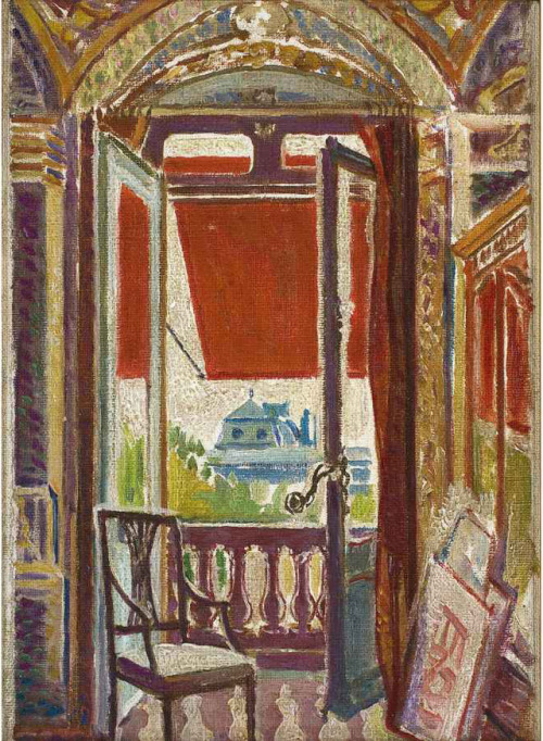 huariqueje:Study for Studio Interior, Paris Studio  -    LeRoy Leveson Laurent Joseph (Roy) de Maist