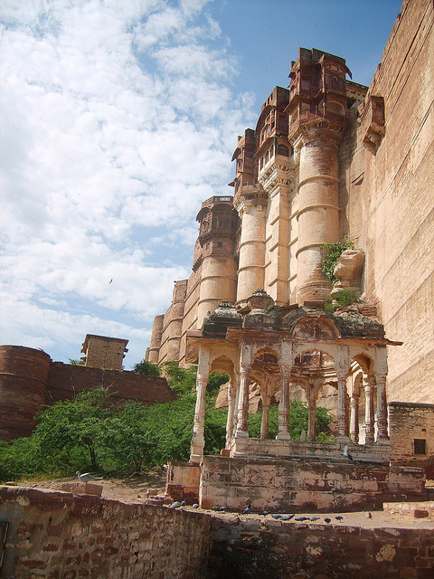 Mehrangarh Fort in Jodhpur, India