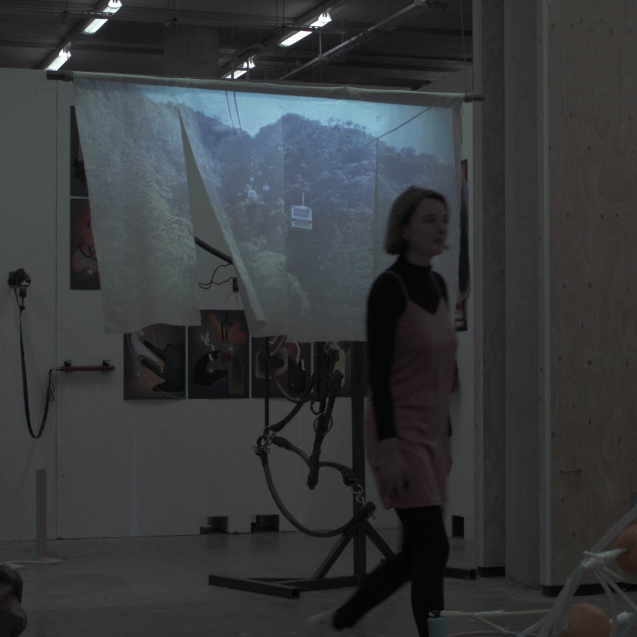 Passers By, 2016
Installation view of the open studio at Central Saint Martins, UAL.