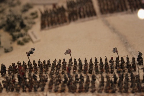 barbucomedie:Diorama of the Battle of Townton from 1461 on display at the Richard 3rd Experience in 