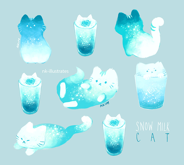 nkim-doodles:Star and Snow.