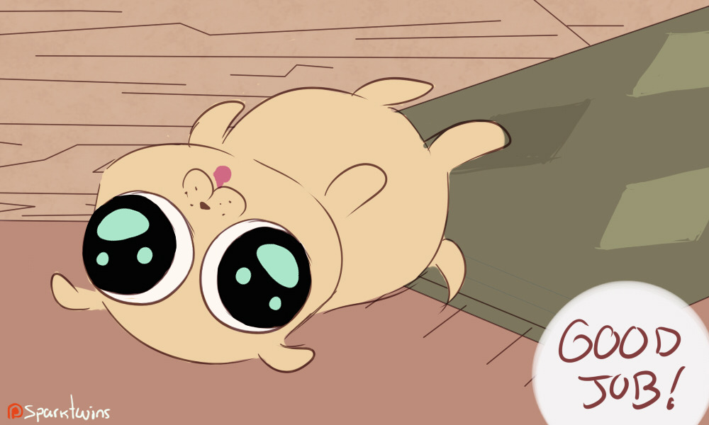 spatziline:Puppy Training (Posted first on Patreon two weeks ago!) 